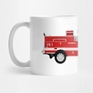 LAFD Fast Response Truck Mug